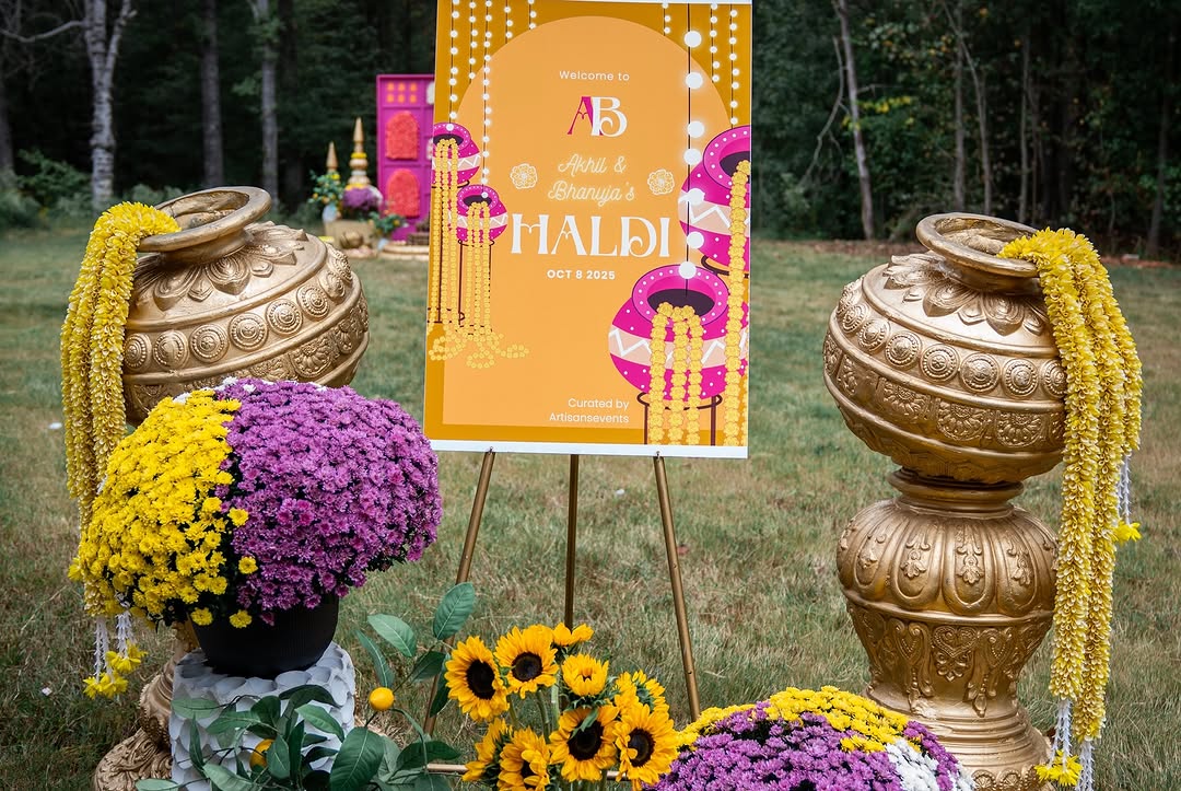 Vibrant Haldi Celebration